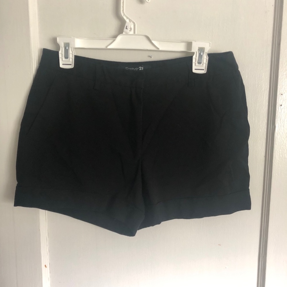 Black shorts